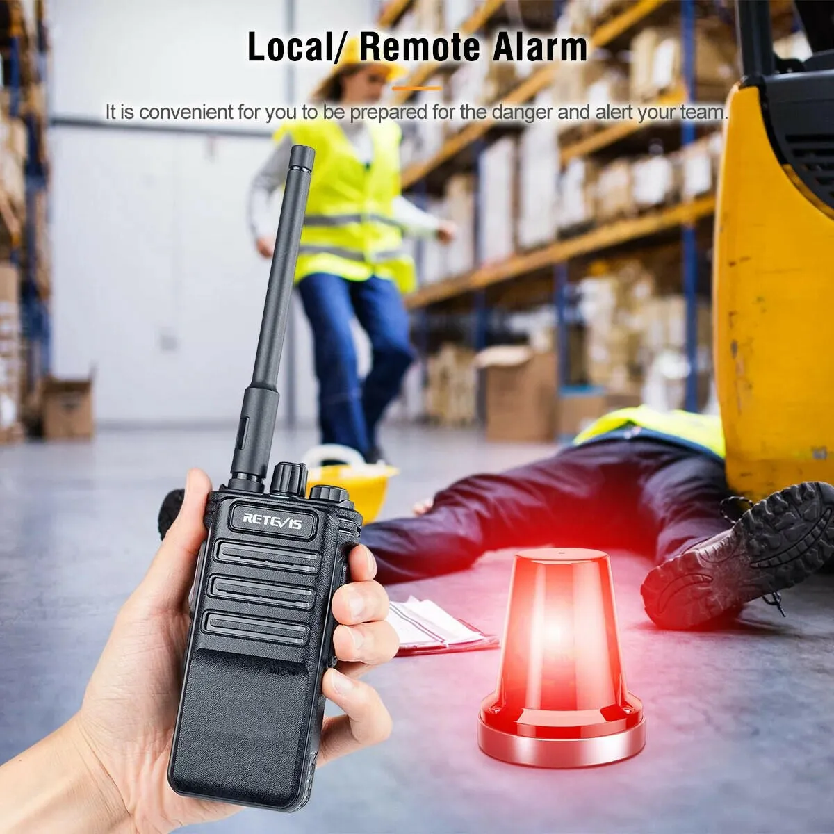 10W Walkie Talkie UHF Bluetooth-Compatible Retevis RB689 Handheld  Walkie-Talkies Powerful Professional Radio for Warehouse