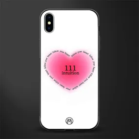 111 Intuition Phone Case for IPhone XS Max | Glass Case