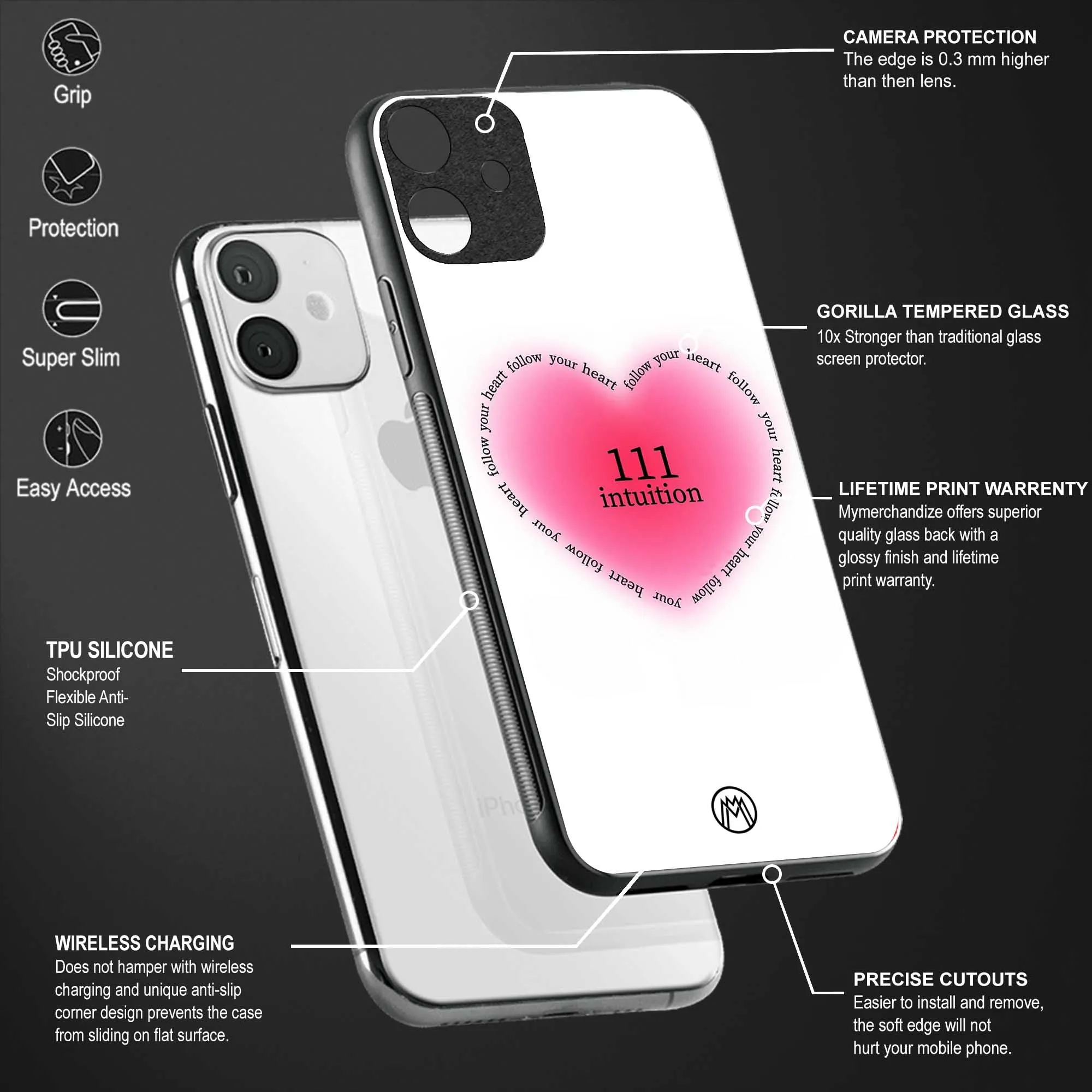 111 Intuition Phone Case for IPhone XS Max | Glass Case