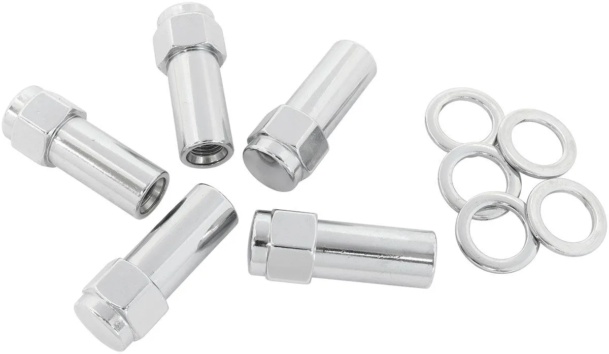 1.380" Shank Closed Chrome Wheel Nuts - M14 x 1.50mm AF3048-9000