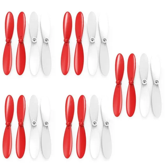 20pcs Hubsan H107L H107C H107D Propellers Spare Blade Main Props  For  RC Quadcopter Propellers