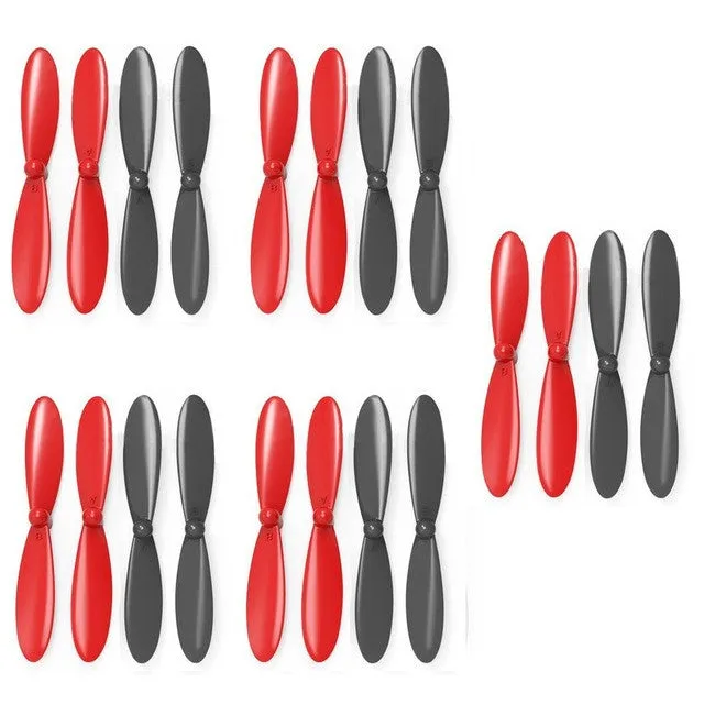 20pcs Hubsan H107L H107C H107D Propellers Spare Blade Main Props  For  RC Quadcopter Propellers