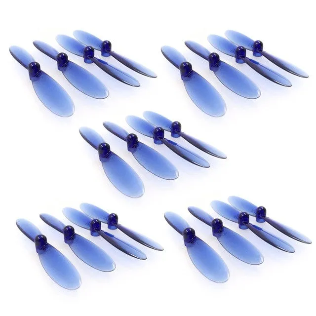 20pcs Hubsan H107L H107C H107D Propellers Spare Blade Main Props  For  RC Quadcopter Propellers