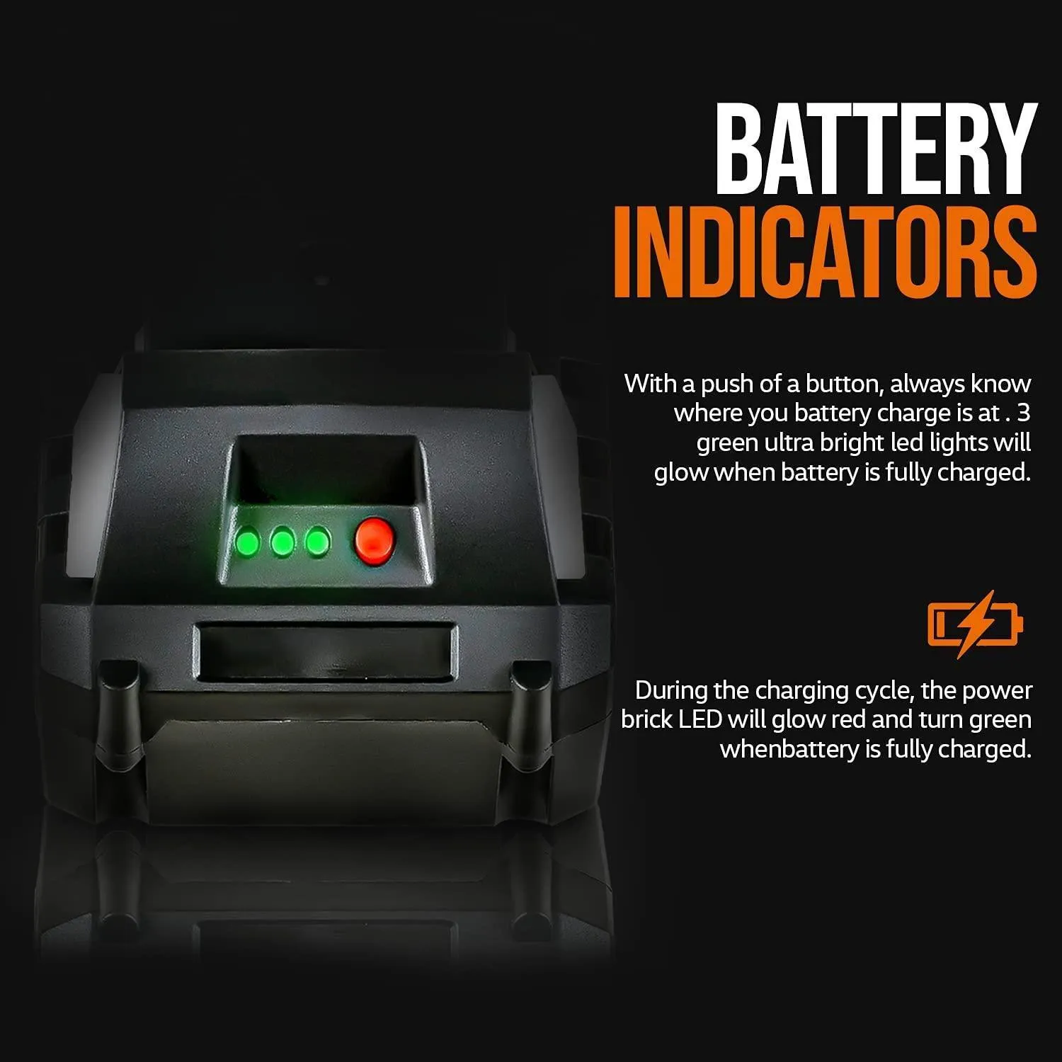 20V 4Ah Lithium Ion Battery - For 20V Battery Systems