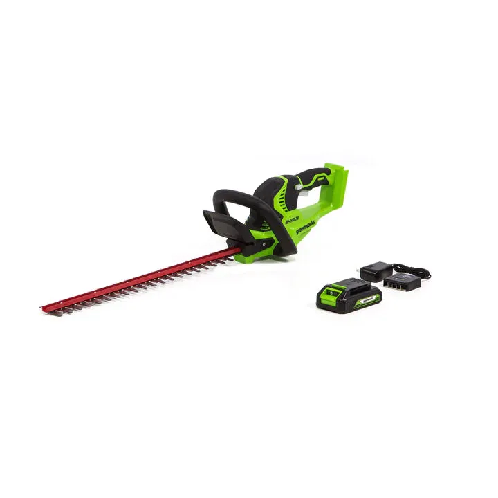 24H20 24-Volt 22" Hedge Trimmer (with Battery and Charger)