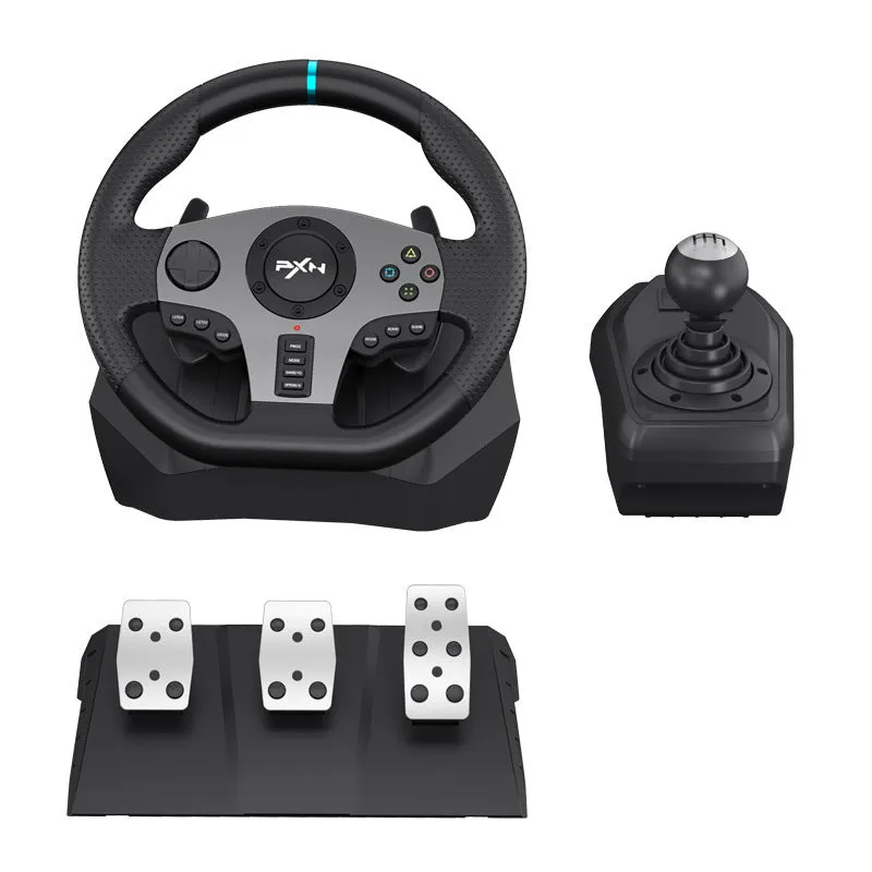 270° / 900° Universal Gaming Racing Wheel with Manual Shifter & Pedals for PS3 / 4 / PC / Xbox One / Switch