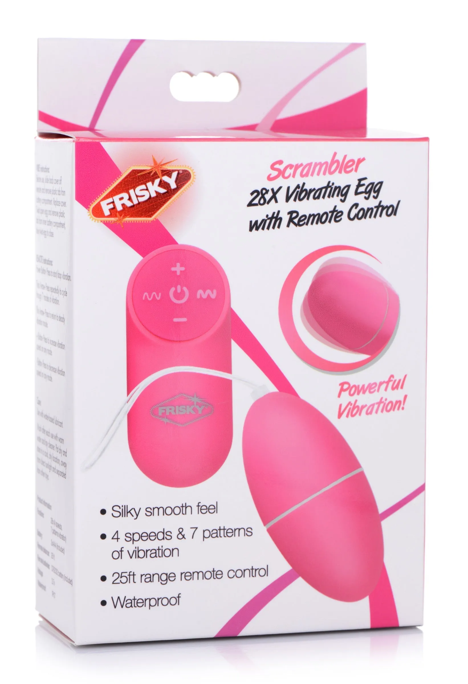 28x Scrambler Vibrating Egg With Remote Control