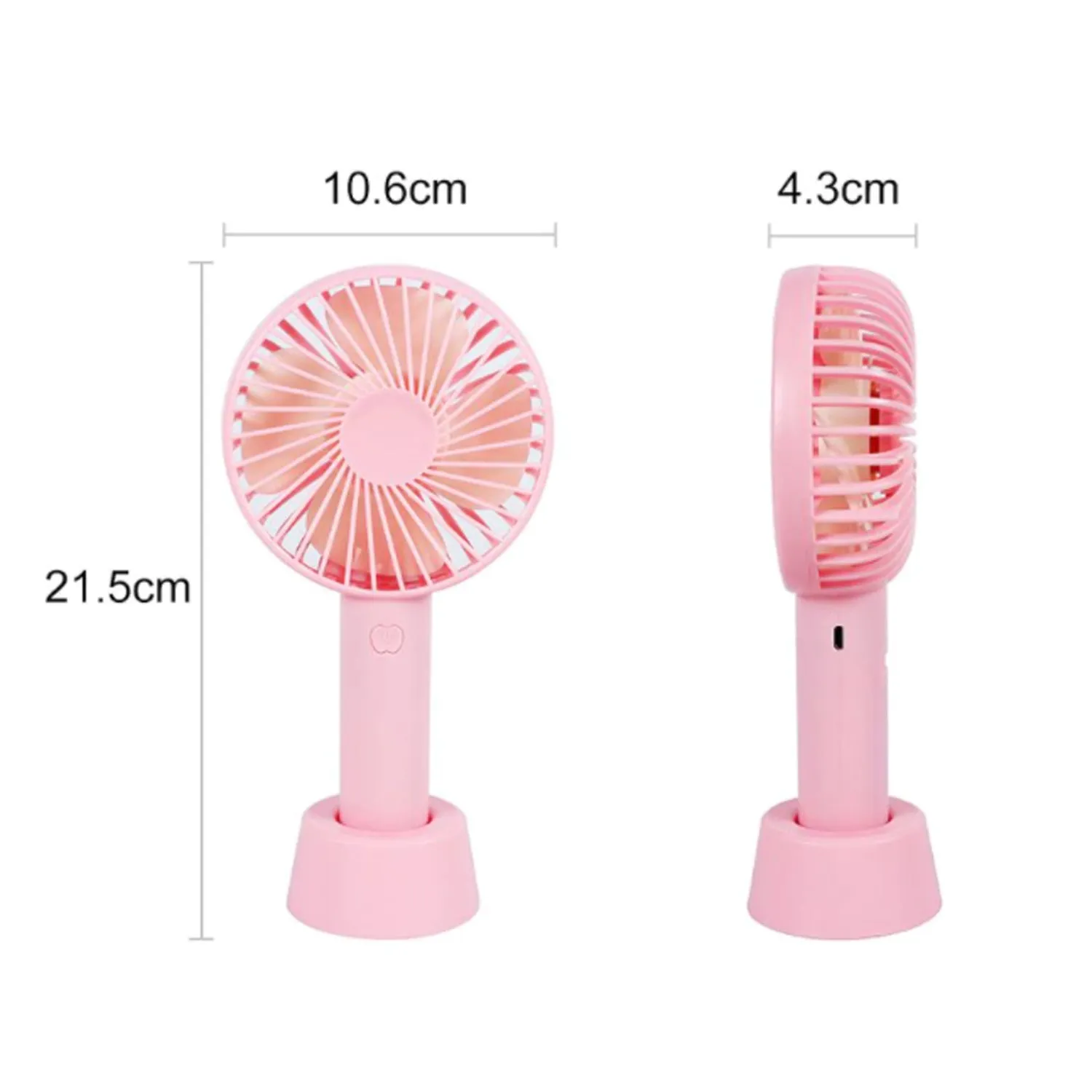 4787 Portable Handheld Fan used in summers in all kinds of places including household and offices etc.(Battery Not Include)