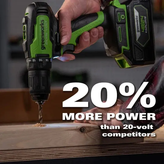 48V/24V Dual-Volt 1/2" Drill/Driver (Tool Only)