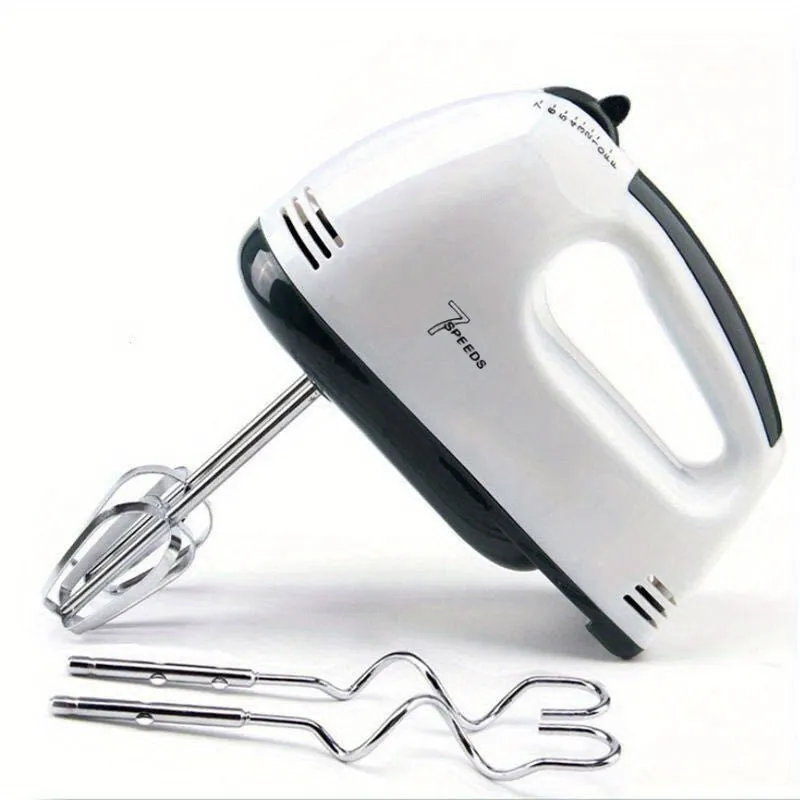 7Speed Handheld Electric Mixer  Small Whisk for Baking and Cooking