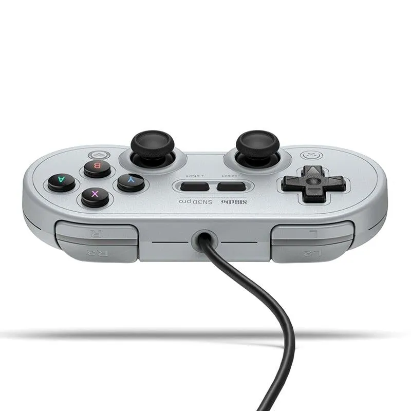 8BitDo SN30 PRO Controller: USB Gamepad for Nintendo Switch, PC, Steam, Raspberry Pi