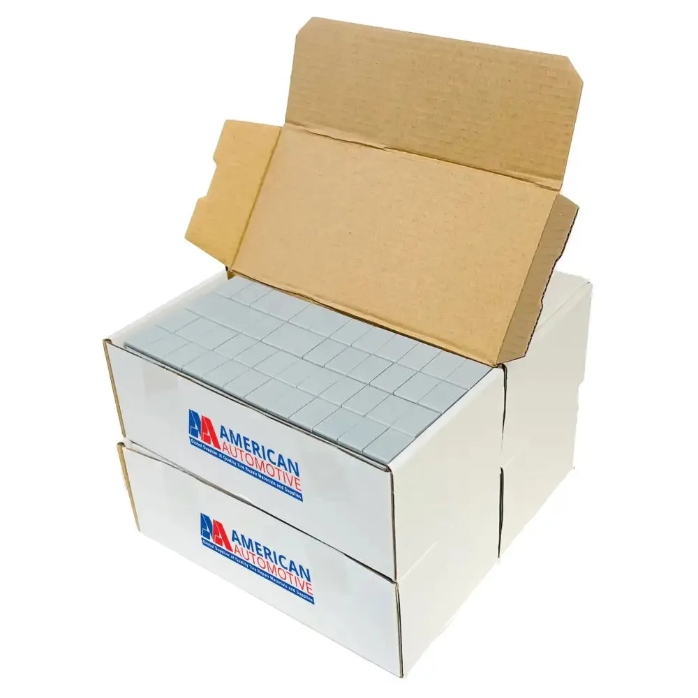 AA 4 Box of 0.25 oz Grey Adhesive Wheel Weight (2,304 pcs /Steel)