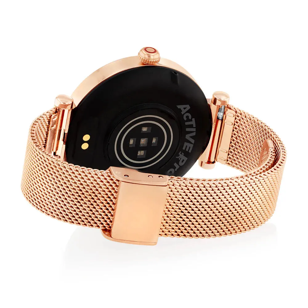 Active Pro Call  Smart Watch Rose Gold