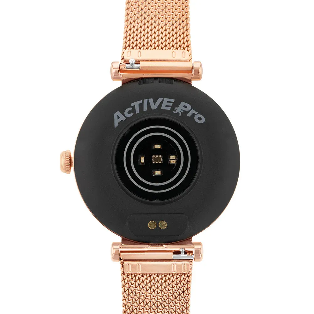 Active Pro Call  Smart Watch Rose Gold