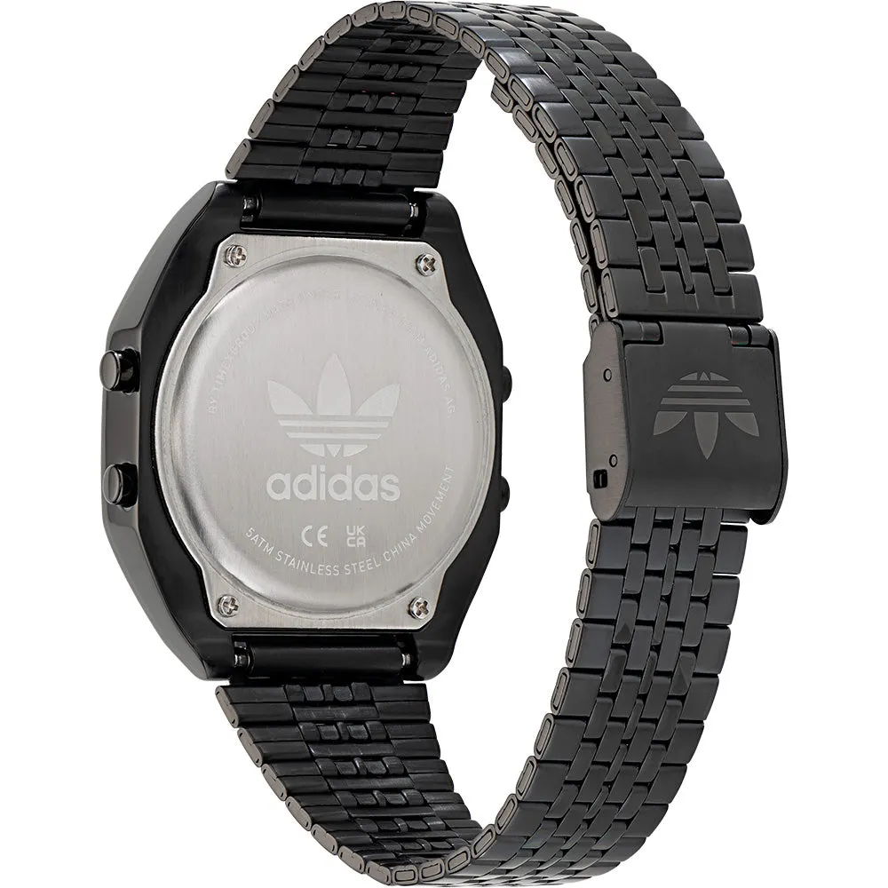 Adidas AOST22073 Digital Two Black Unisex Watch