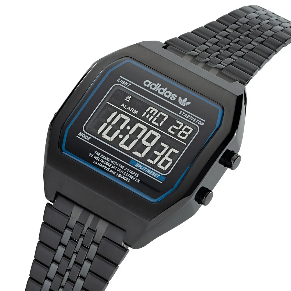 Adidas AOST22073 Digital Two Black Unisex Watch