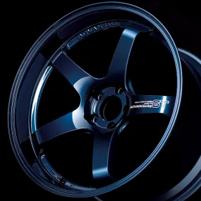 Advan GT Premium Version 18x10.0  40 5-130 Racing Titanium Blue Wheel