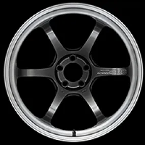 Advan R6 20x10.5  24mm 5-114.3 Machining & Racing Hyper Black Wheel