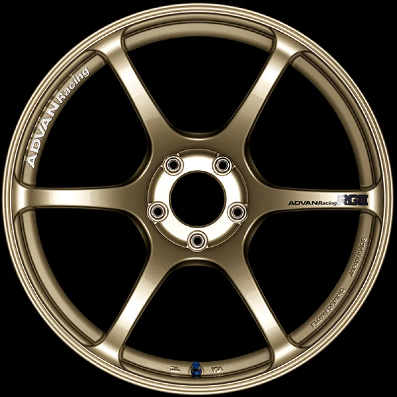 Advan RGIII 18x9.0  45 5-114.3 Racing Gold Metallic Wheel