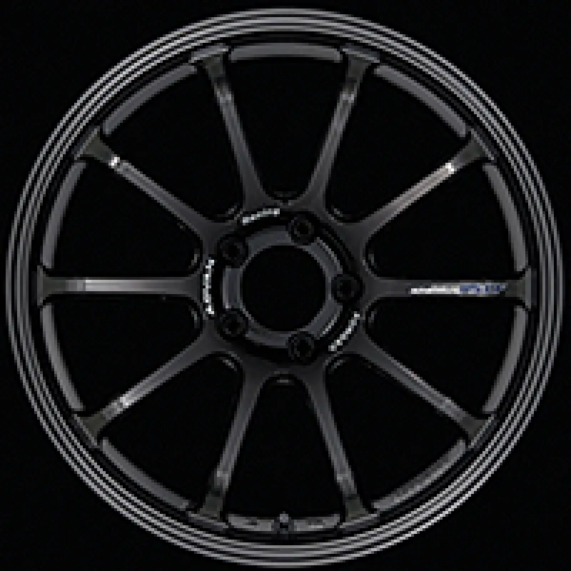 Advan RS-DF Progressive 19x10.5  15 5-114.3 Racing Titanium Black Wheel