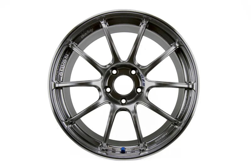 Advan RZII 18x7.5  48 5-114.3 Racing Hyper Black Wheel