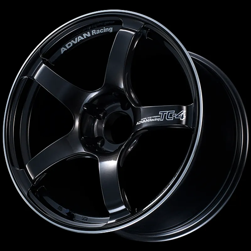 Advan TC4 18x8  45 5-114.3 Racing Black Gunmetallic & Ring Wheel