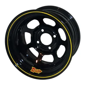 Aero 30 Series Roll Formed Wheel - Black - 13" x 7" - 3" Offset - 4 x 4.25" Bolt Circle - 15 lbs.