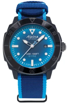 ALP Watch Seastrong Diver Gyre Smoked Blue Mens D