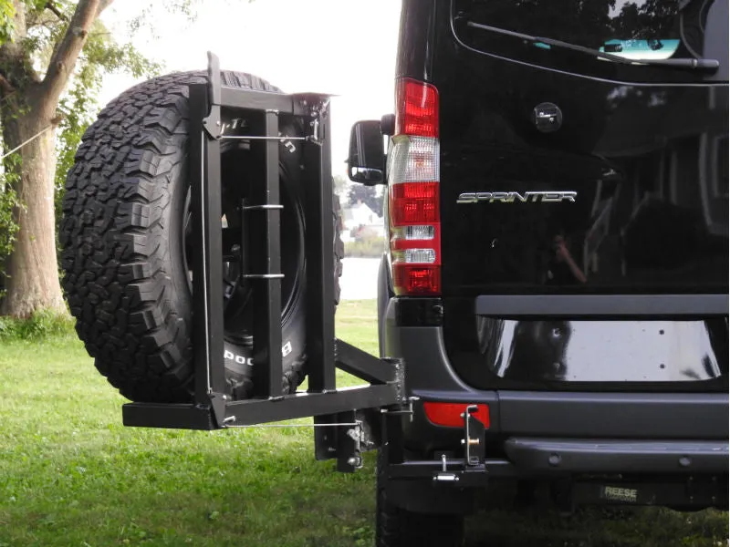 Aluminess Sprinter Tire Rack 2007-2018