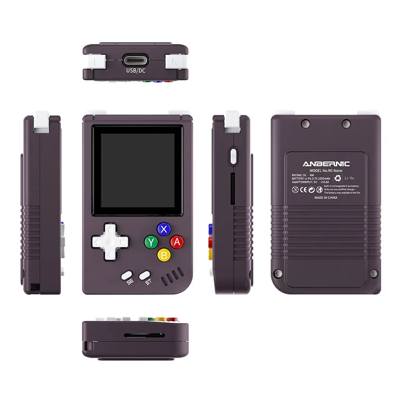 ANBERNIC RG Nano Mini Handheld Game Console