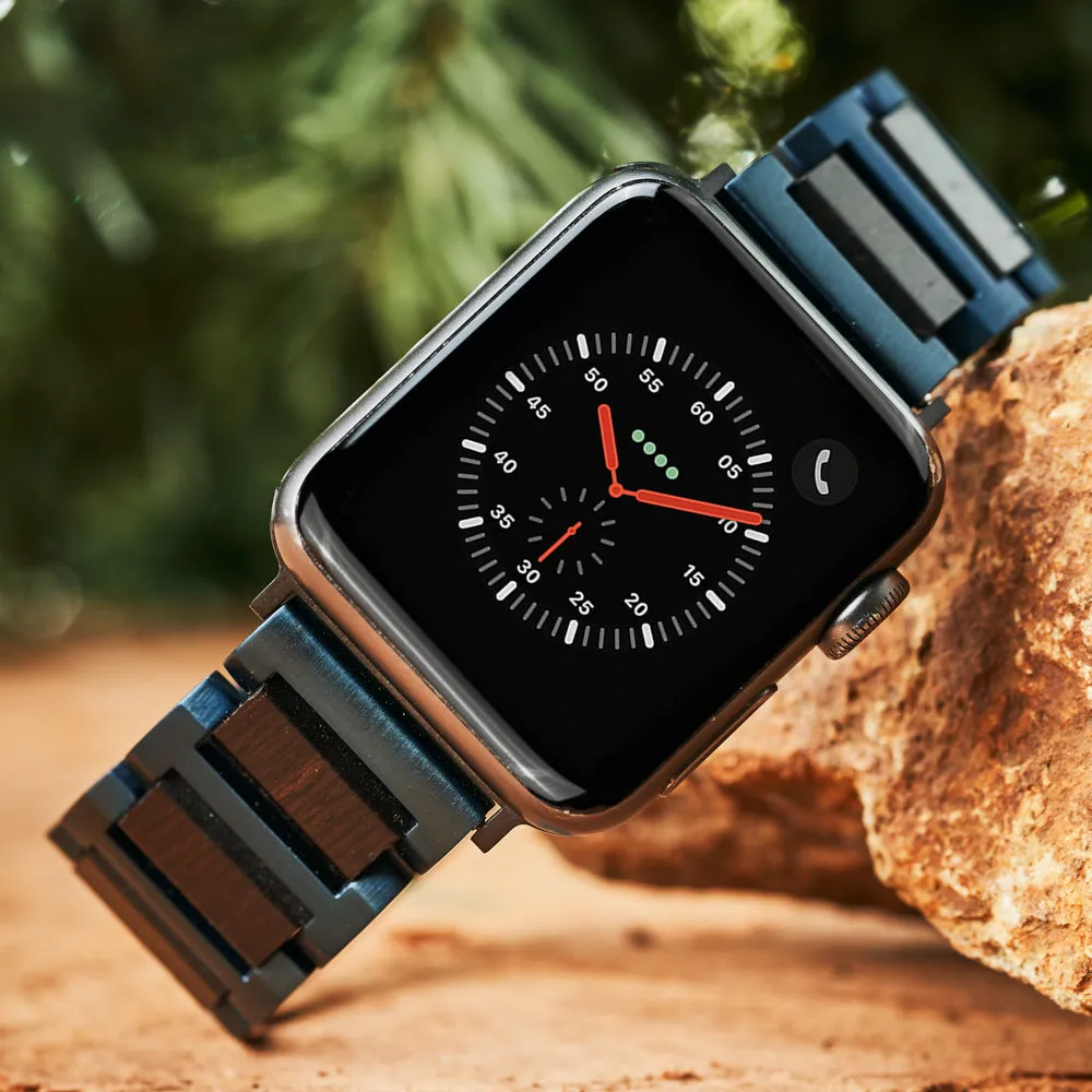 Apple Strap Ebony Blue