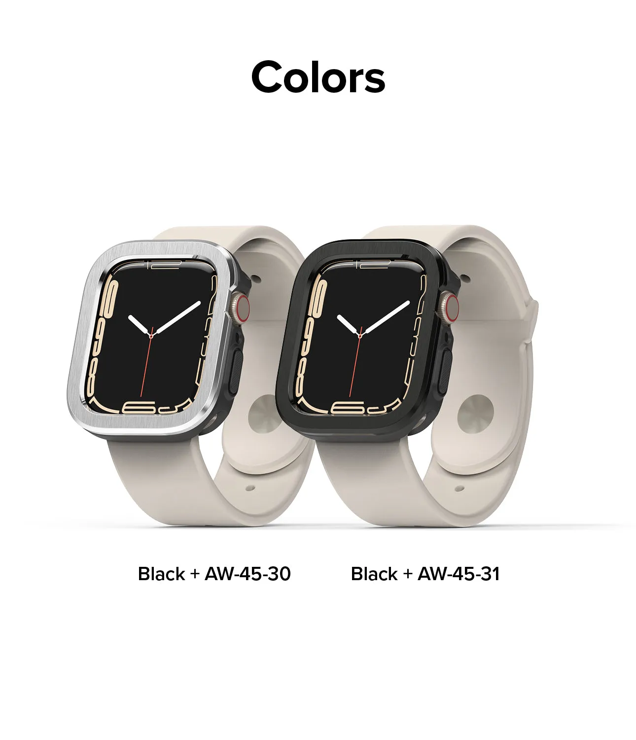 Apple Watch Series (45mm / 44mm) | Air Sports (Black)   Bezel Styling