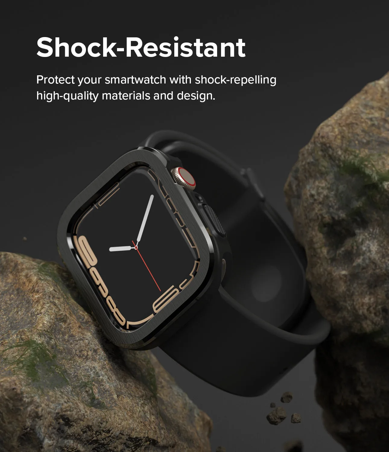 Apple Watch Series (45mm / 44mm) | Air Sports (Black)   Bezel Styling