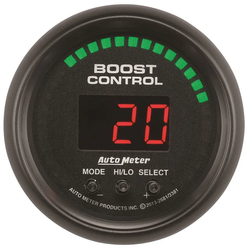 Autometer Z-Series/ES 52mm 30inHG/30psi Digital Boost Controller