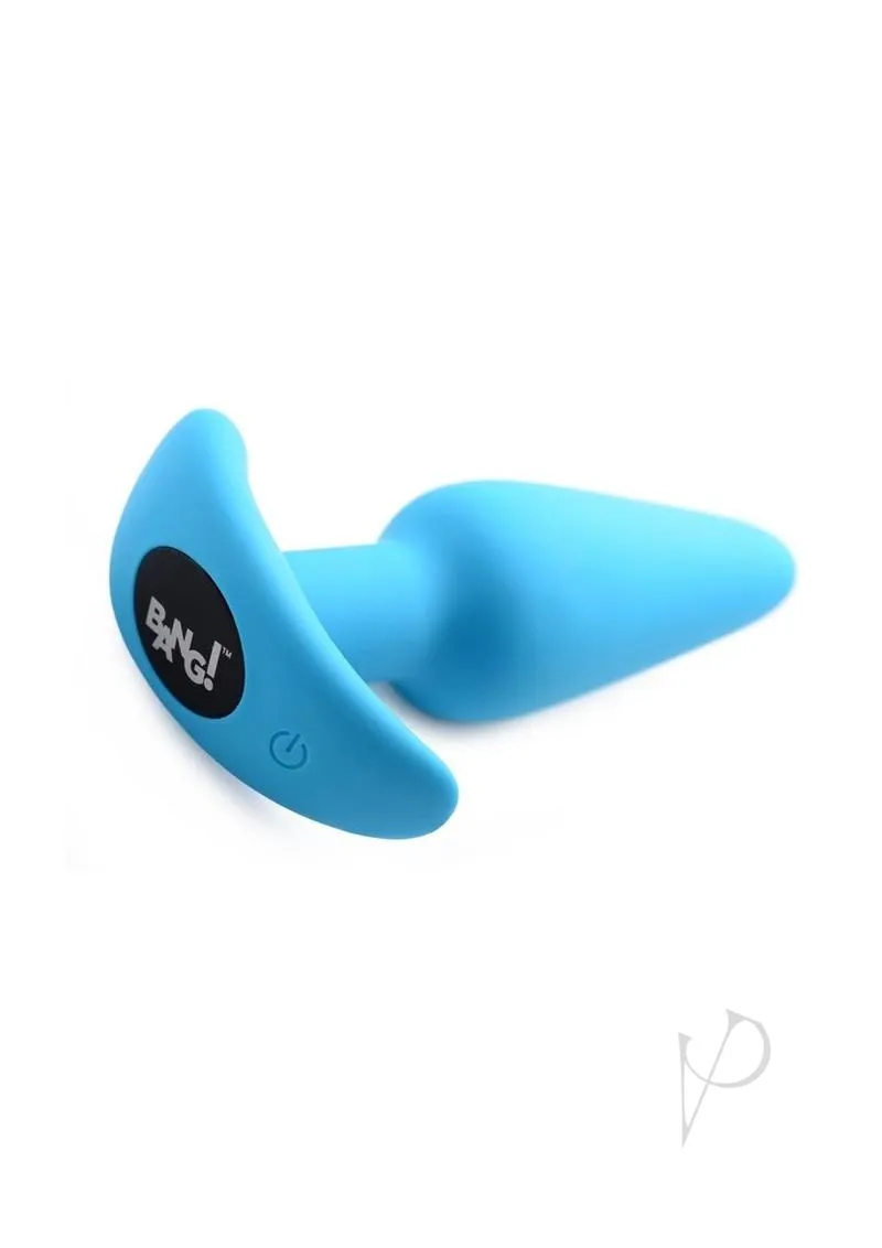 Bang 21x Vibe Butt Plug W/remote Blue