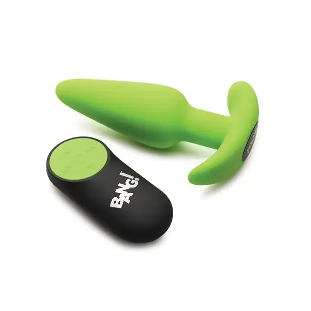 Bang! Glow in the Dark 21X Remote Controlled Butt Plug