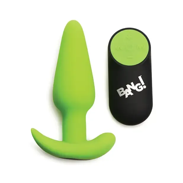 Bang! Glow in the Dark 21X Remote Controlled Butt Plug