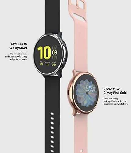 Bezel Styling Cover for Galaxy Watch Active 2 44mm (2019) - GW-A2-44-02 [Stainless Steel]