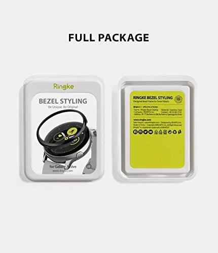 Bezel Styling Cover for Galaxy Watch Active (2019) - [Stainless Steel]