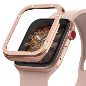 Bezel Styling for Apple Watch 38mm for Series 3 / Series 2 / Series 1  - Glossy Rose Gold (AW3-38-41) [Stainless Steel]