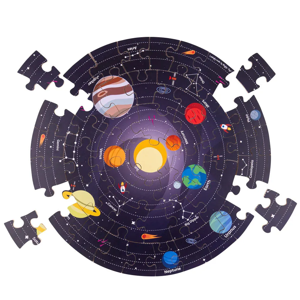 Bigjigs Solar System Floor Puzzle Early Science STEM Toys 2yrs 