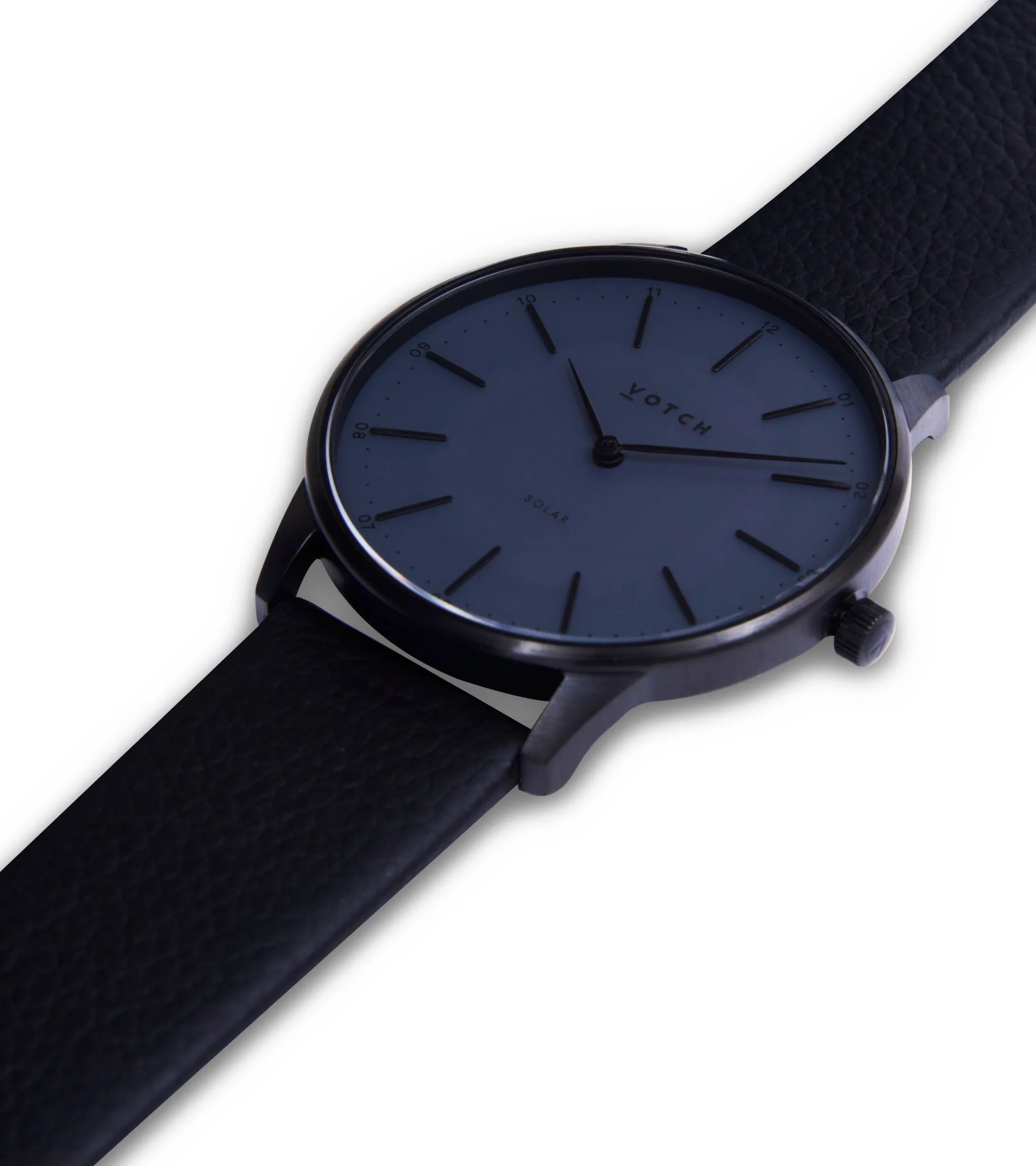 Black & Gun Metal with Black Watch | Solar Classic