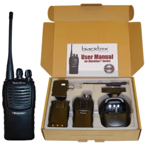 Blackbox Plus Professional 16 channel VHF Two-Way Radio