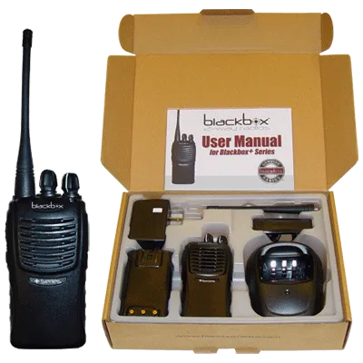 Blackbox Plus Professional 16 channel VHF Two-Way Radio