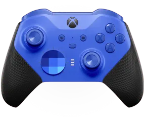 BLUE CORE XBOX ELITE SERIES 2 CUSTOM MODDED CONTROLLER