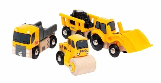 BRIO Vehicle Construction vehicles 5 pieces 33658