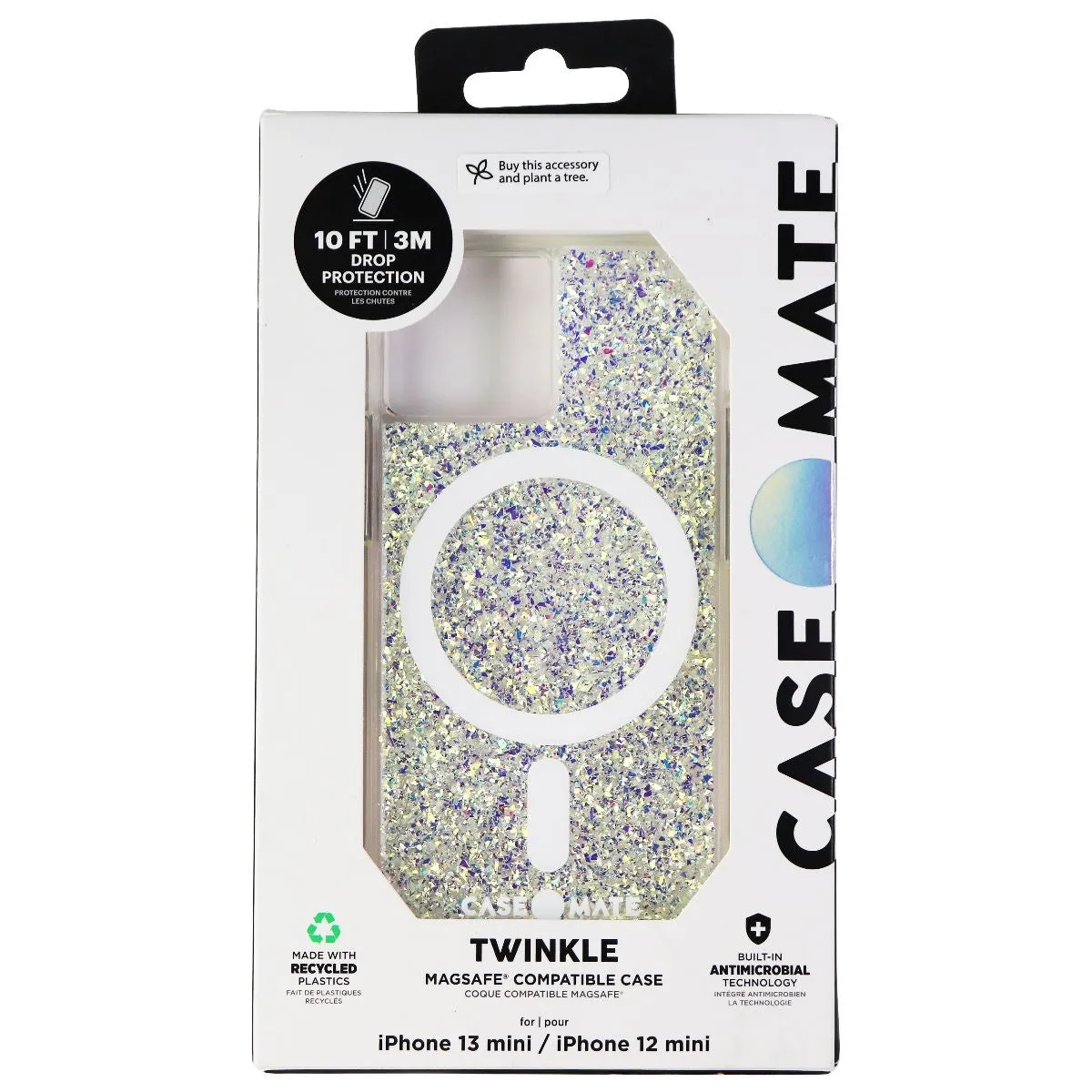 Case-Mate Twinkle Series Case For Magsafe for Apple iPhone 13 mini - Stardust