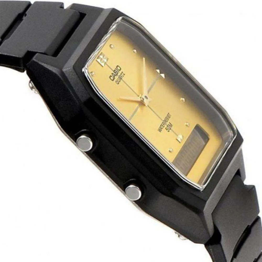 Casio AW-48HE-9AVDF Black Resin Watch for Men and Women