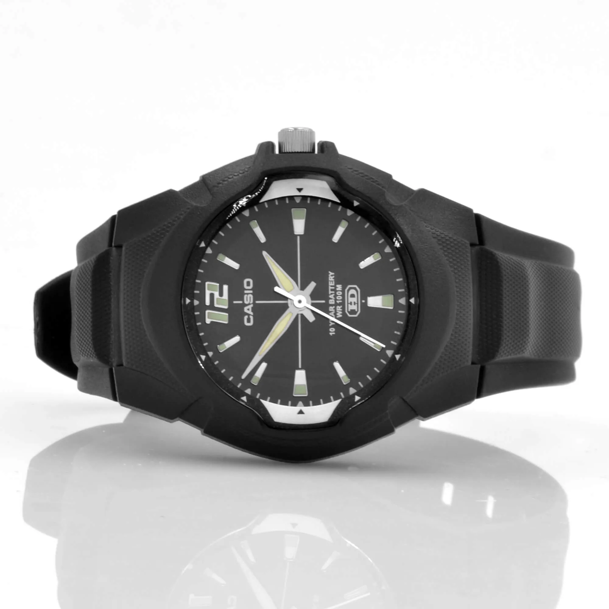 Casio Black Resin Case Black Band Watch | LX-600E-1A