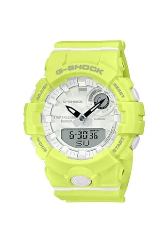 CASIO G-SHOCK for Women Analog-Digital White Dial Women's Watch #GMA-B800-9AER